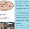Restaurant Wirtshaus zum Blauen Hut in Viernheim (Hessen / Bergstrae)]