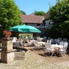 Restaurant Burghof in Kirchbrombach  in Brombachtal (Hessen / Odenwaldkreis)]