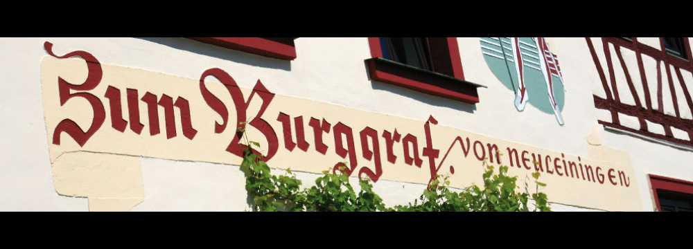 Hotel-Restaurant Zum Burggraf in Neuleiningen