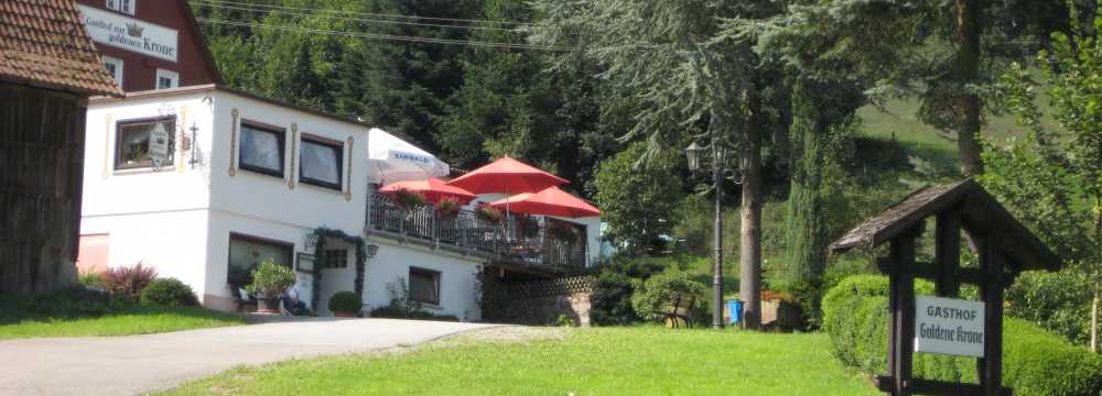 Gasthof zur GOLDENEN KRONE Eiterbach in Heiligkreuzsteinach / Ortsteil Eiterbach 