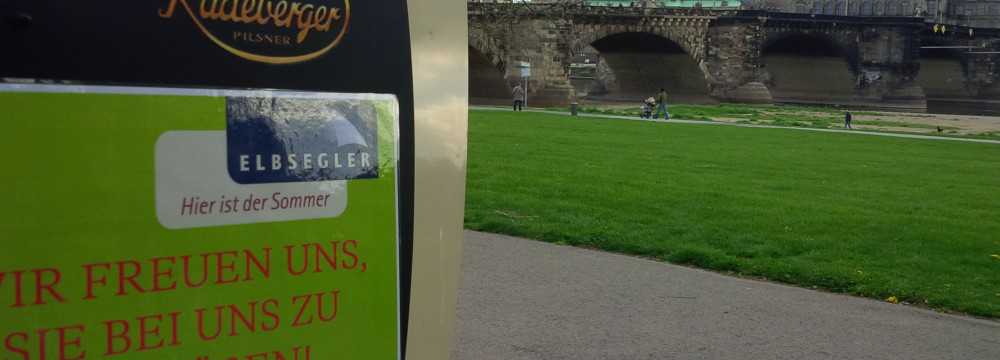 Biergarten Elbsegler in Dresden