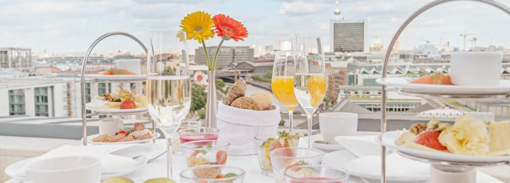 Kfer DACHGARTEN-RESTAURANT im Deutschen Bundestag in Berlin