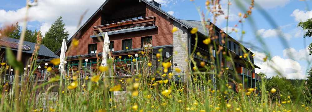 Restaurant im Jens Weiflog Appartementhotel in Oberwiesenthal