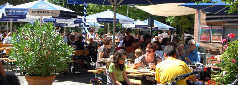 Restaurants in Waiblingen: Biergarten Schwaneninsel