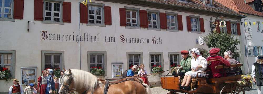 Hotel zum schwarzen Ross und Gutmann zur Post in Hilpoltstein