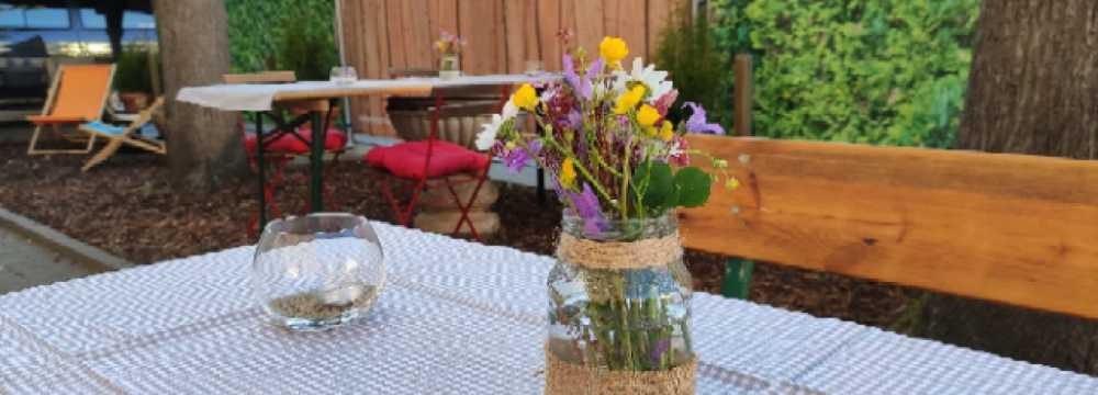 Kulturforum Logenhaus - Biergarten im Logenhof in Erlangen