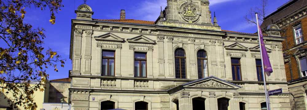 Kulturforum Logenhaus - Biergarten im Logenhof in Erlangen