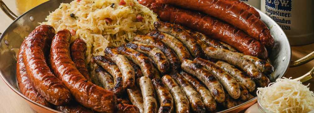 Nrnberger Bratwurst Glckl am Dom in Mnchen