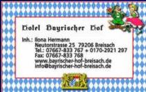 Hotel-Restaurant Bayrischer Hof in Breisach