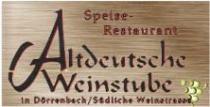 Restaurant Altdeutsche Weinstube in Drrenbach